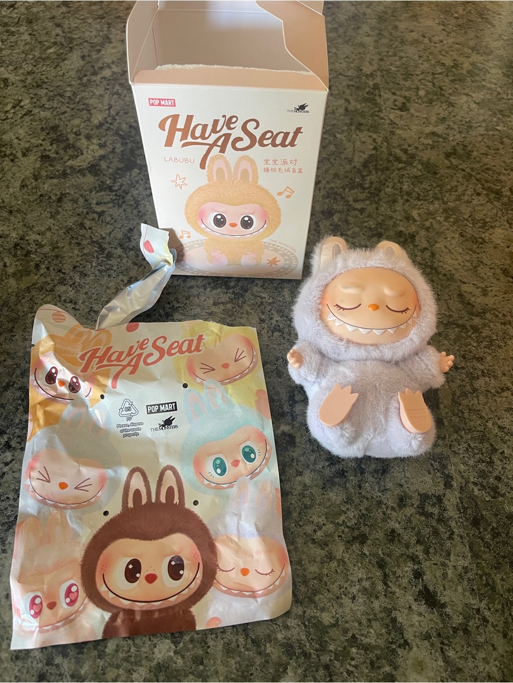 POP MART Have A Seat Labubu Plush Figure - ZIZI Collectible